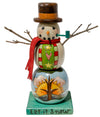 Extra Small Snowman Sculpture