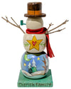 Extra Small Snowman Sculpture