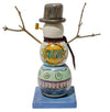 Extra Small Snowman Sculpture
