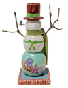 Extra Small Snowman Sculpture