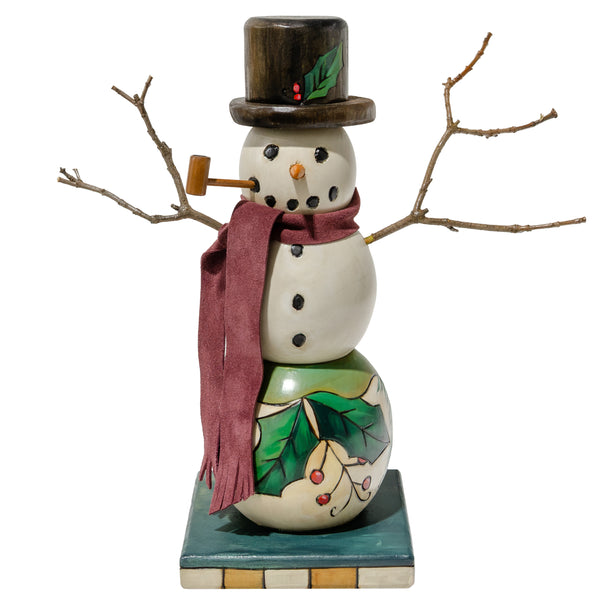 Extra Small Snowman Sculpture