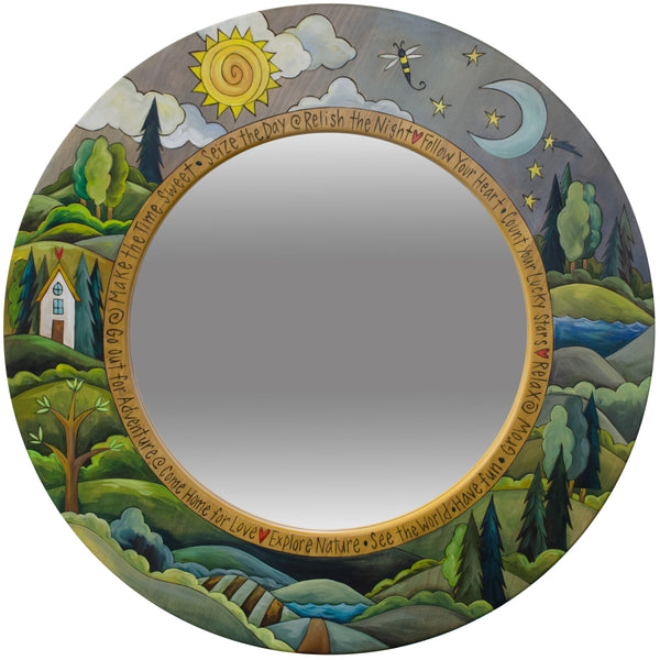 Large Circle Mirror