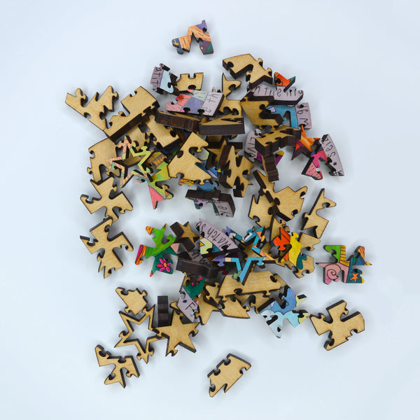 Wooden Jigsaw Puzzle | "Salude!"