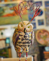 Medium Bird Sculpture | Owlish