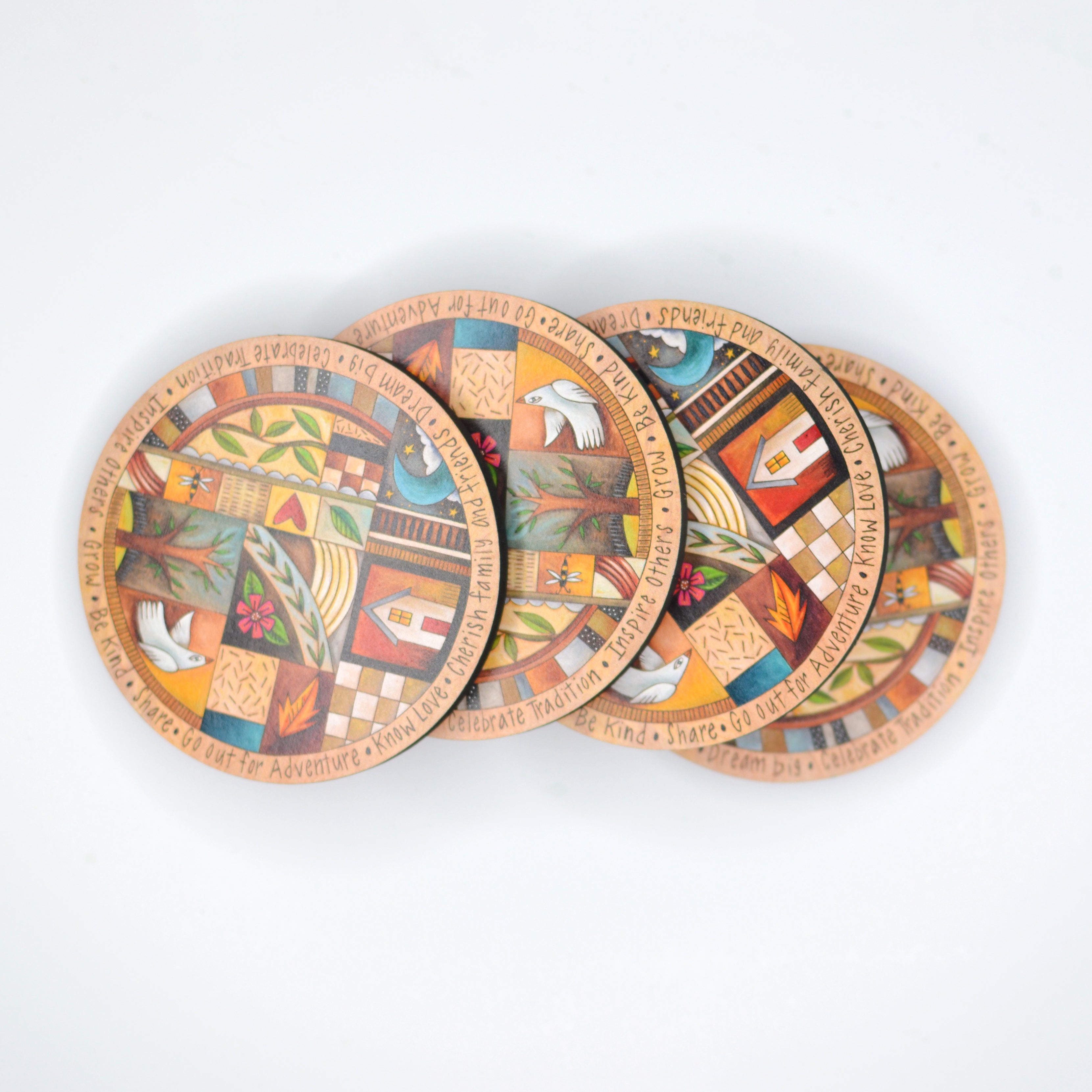 Wooden Coaster Set | 