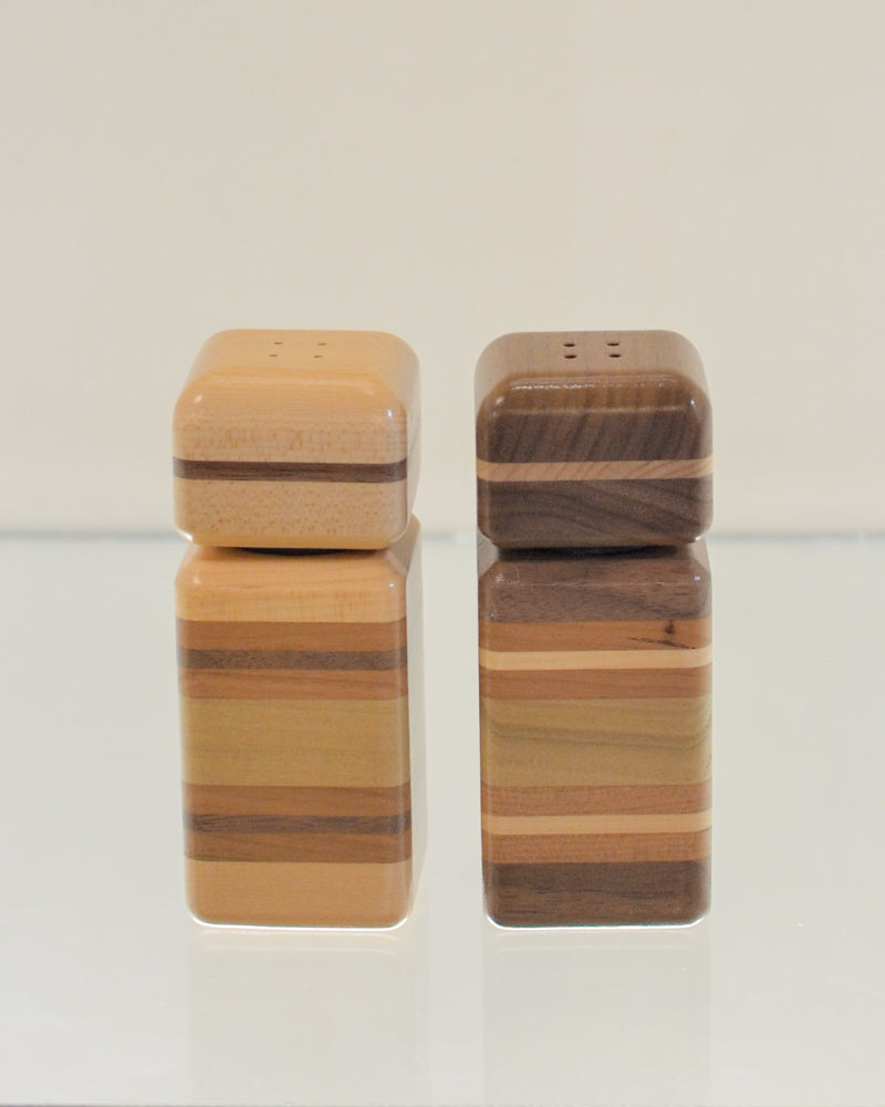 Wooden Salt and Pepper Shaker Set