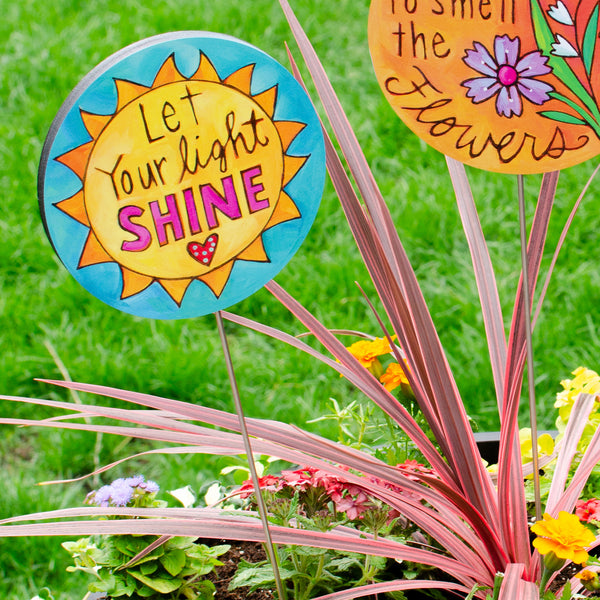 Decorative Garden Stake Set | "Bloom"