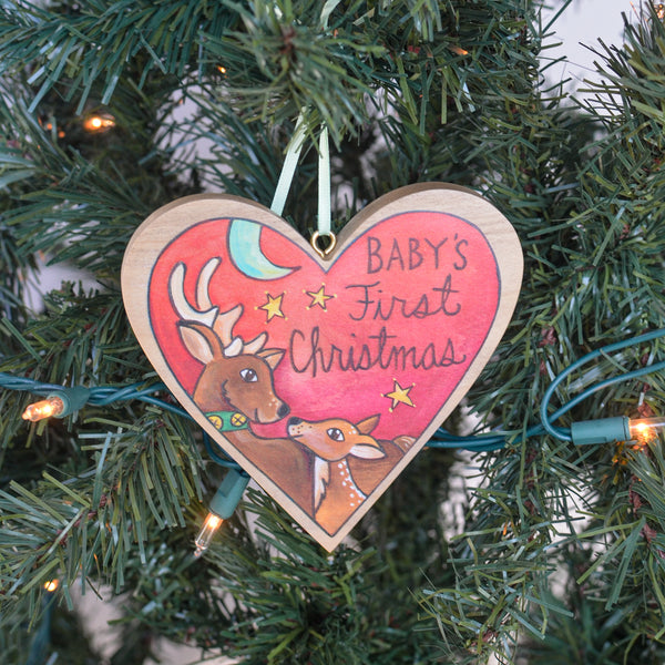 "Santa's Little Helper" Baby's First Christmas Ornament