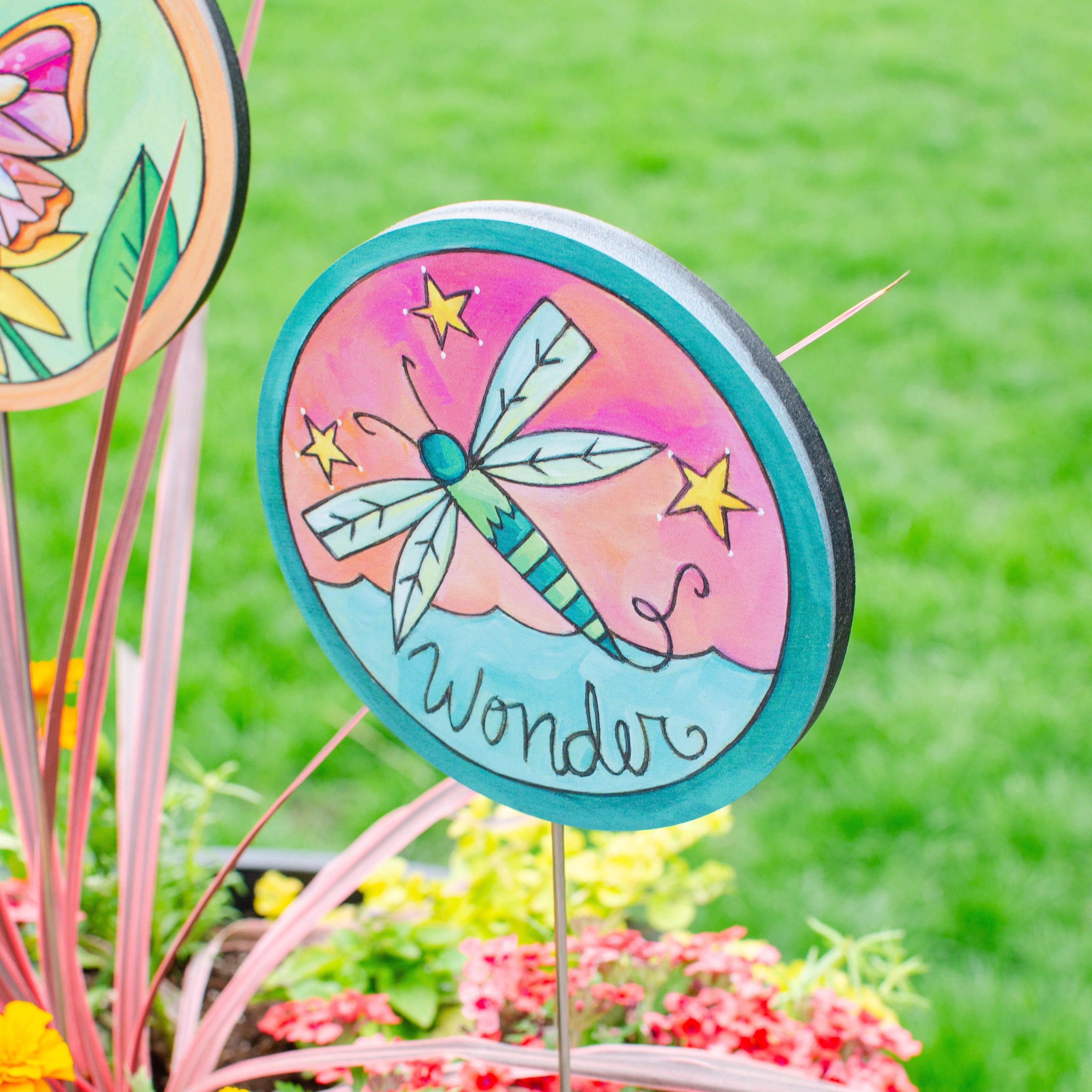 Decorative Garden Stake Set | 