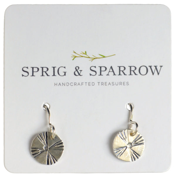Dangly Silver Earrings | One Pretty Pinwheel