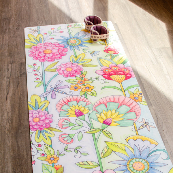 Microfiber Yoga Mat | "Prana"