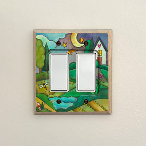 Light Switch Plate - "The Hills Are Alive"
