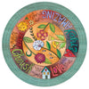 "Double Run of Fun" Cribbage Lazy Susan