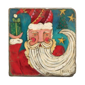 Christmas Marble Trivet