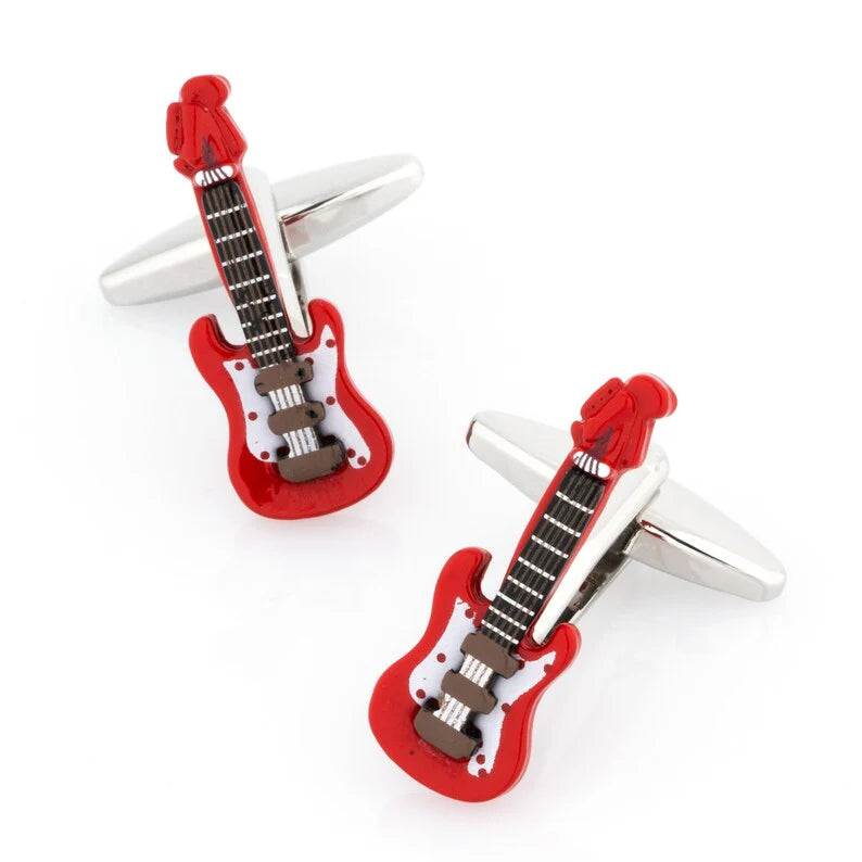 Electric Guitar Cuff Links