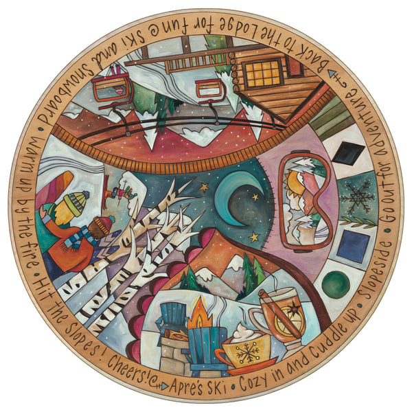 "First Tracks" Limited Edition Lazy Susan