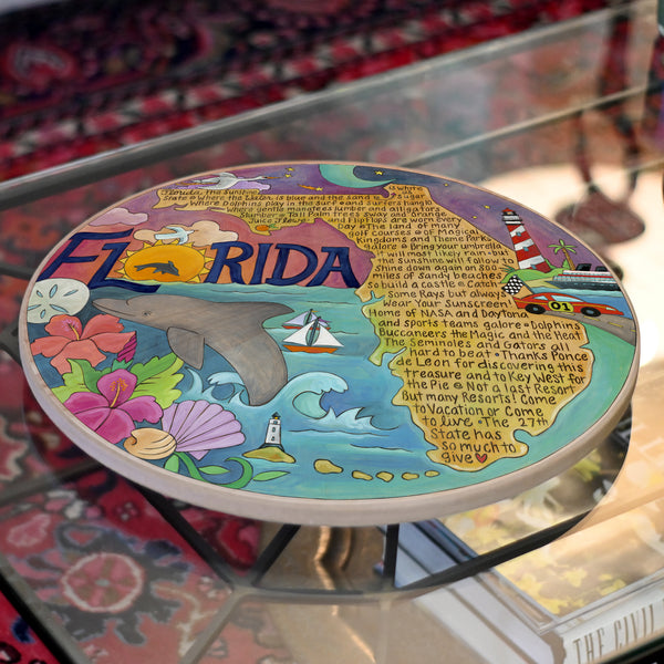 Florida Lazy Susan | "Fabulously Florida"