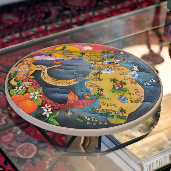 Florida Lazy Susan | "Oh, How We Love Florida"