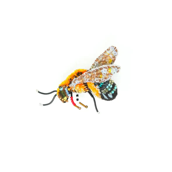 Flying Bee Brooch Pin