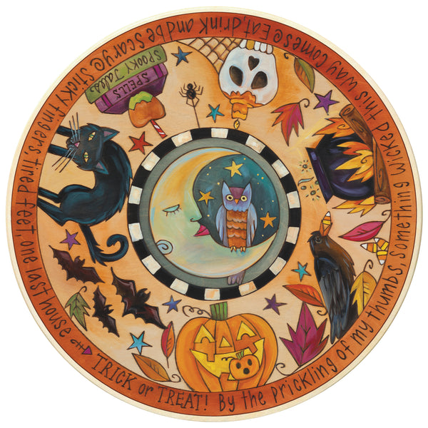 "Frights and Delights" Lazy Susan