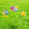 Decorative Garden Stake Set | "Grow"