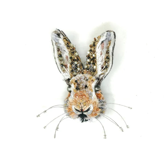 Giant Rabbit Brooch Pin