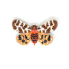 Giant Tiger Moth Brooch Pin