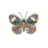 Glorious Purplewing Butterfly Brooch Pin