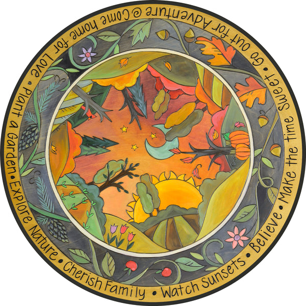 "Golden Hour" Lazy Susan