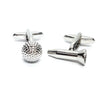 Golf Tee & Ball Cuff Links