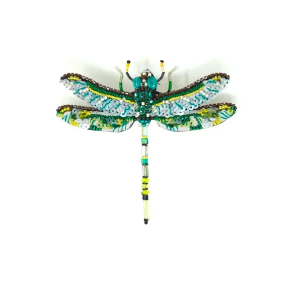 Green Darner Dragonfly Brooch Pin
