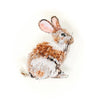 Happy Rabbit Brooch Pin