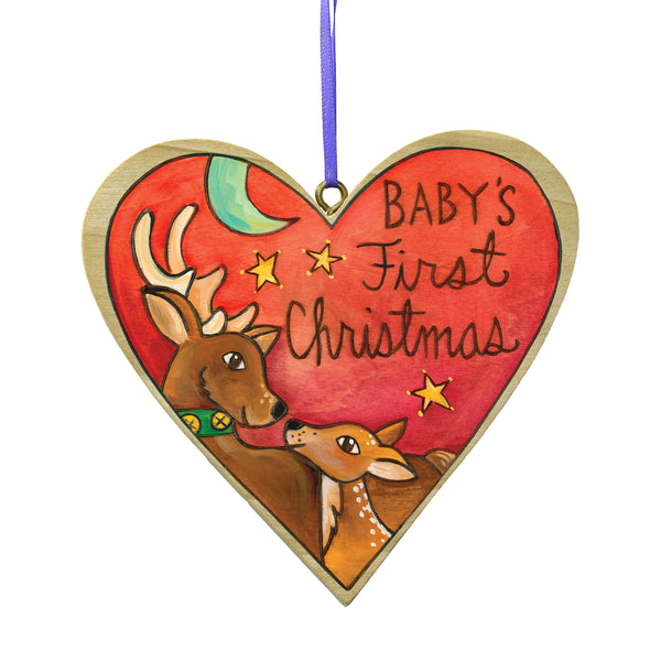 "Santa's Little Helper" Baby's First Christmas Ornament