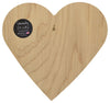 "Yours Truly" Heart Shaped Plaque