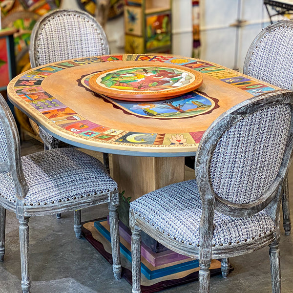 60" Oval Dining Table