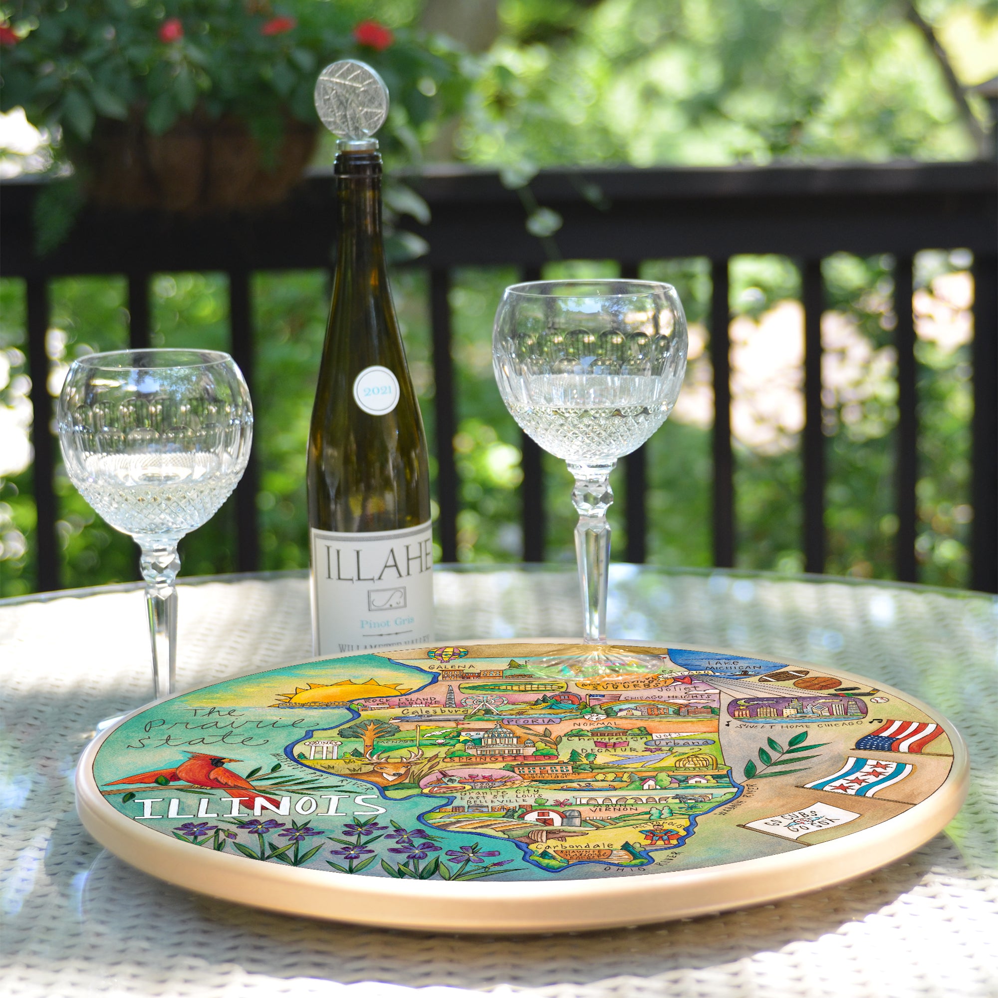 Illinois Lazy Susan | 