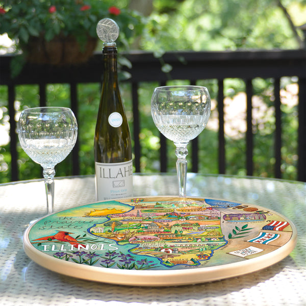 Illinois Lazy Susan | "Little Susan on the Prairie"