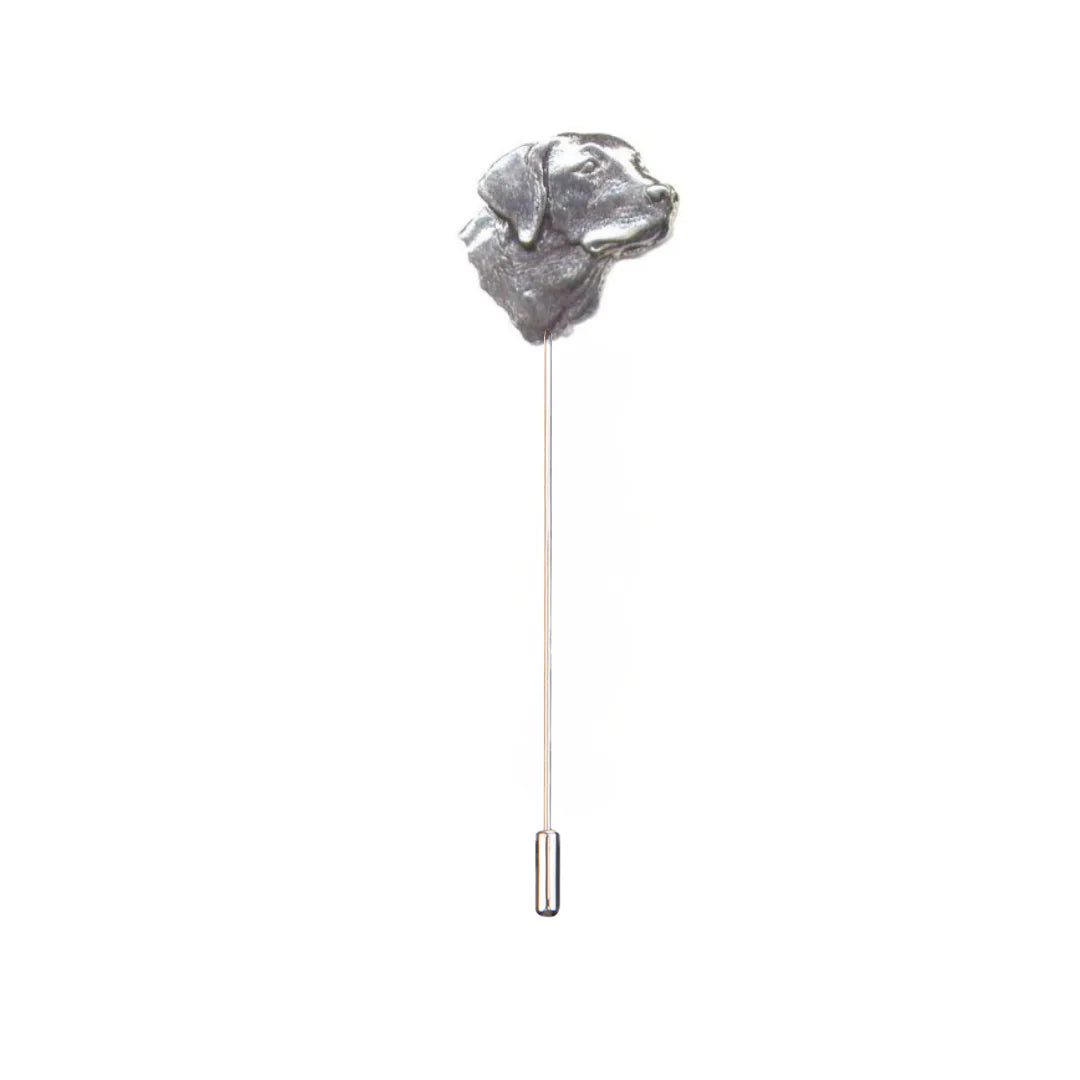 Labrador Head Lapel Pin