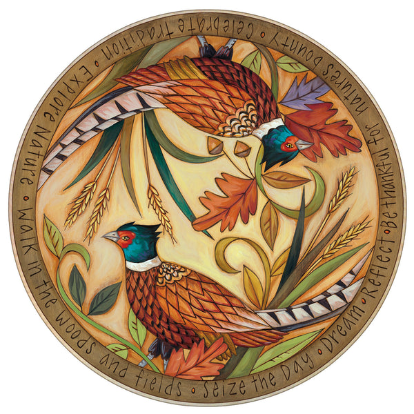 "A Pheasant Time" Limited Edition Lazy Susan
