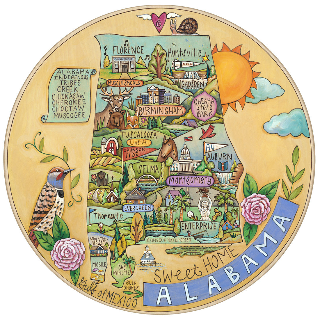 Alabama Lazy Susan | 