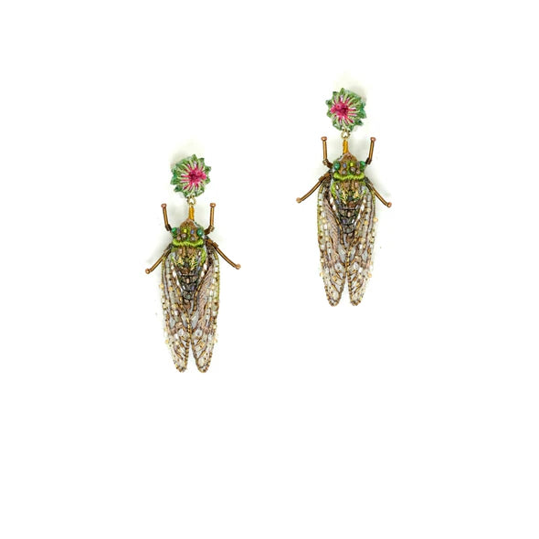 Little Cicada earrings