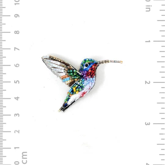 Lucifer Hummingbird Brooch Pin