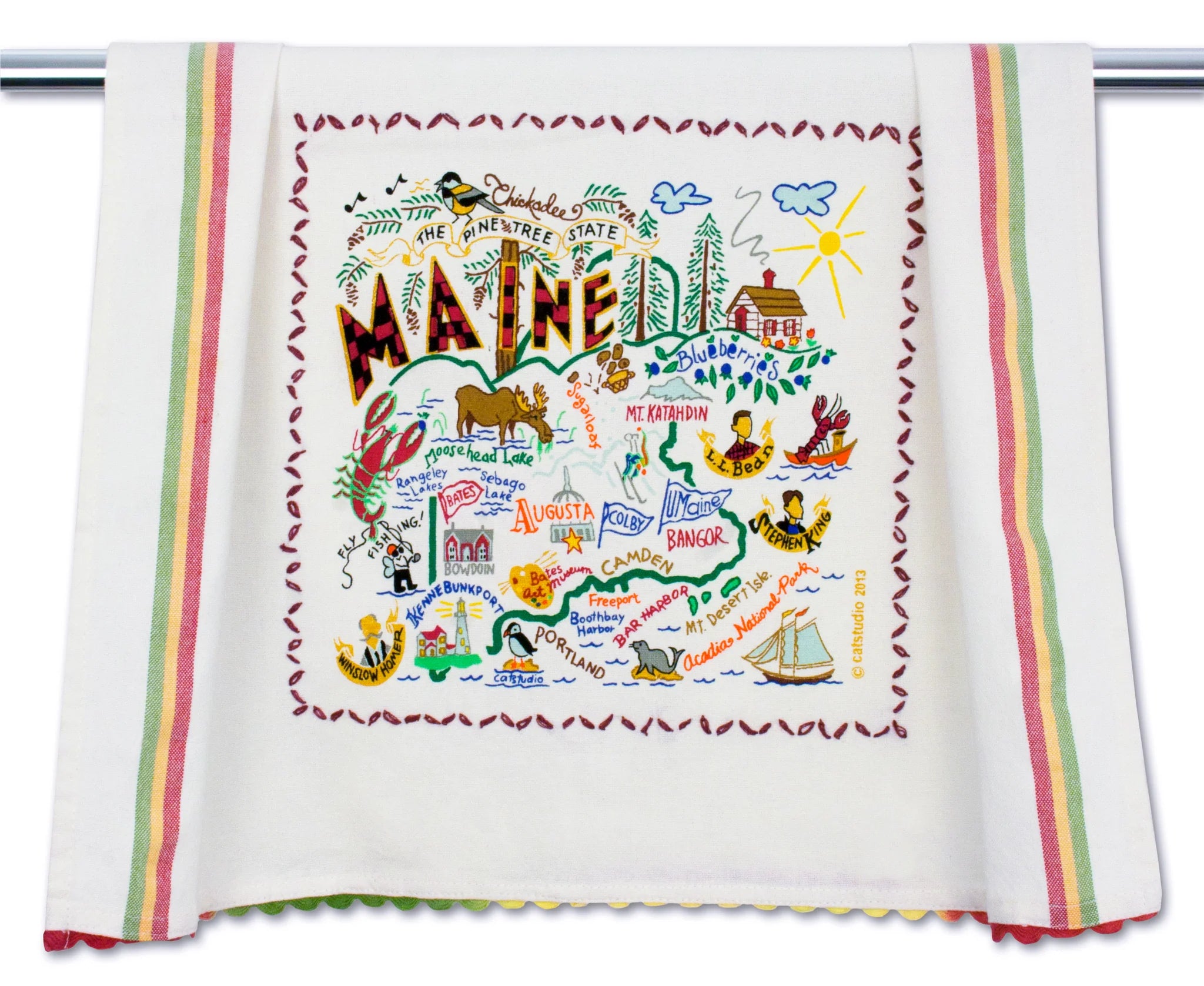 Maine Dish Towel