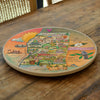 Mississippi Lazy Susan | "Warmest Welcome"