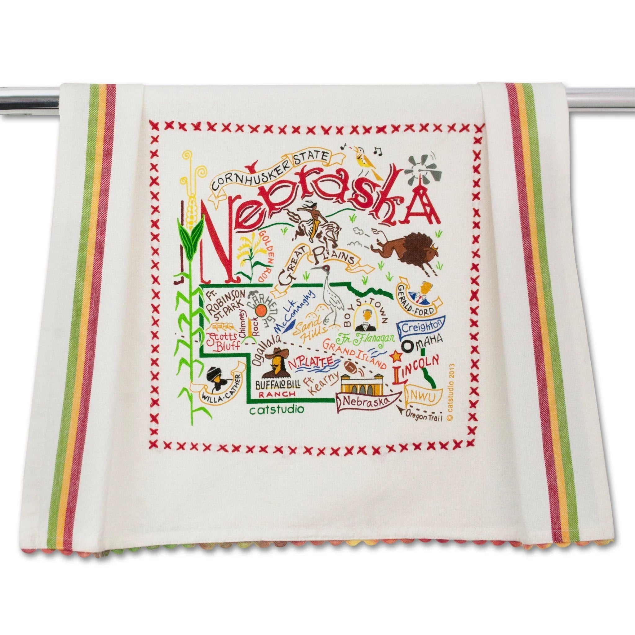 Nebraska Dish Towel