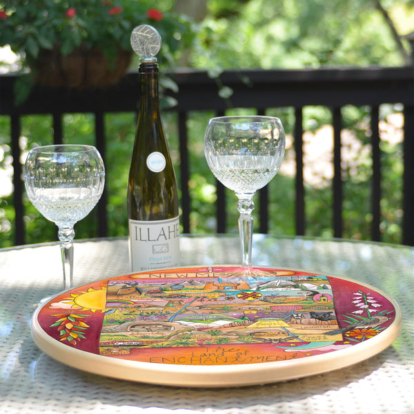 New Mexico Lazy Susan | "The Colorful State"