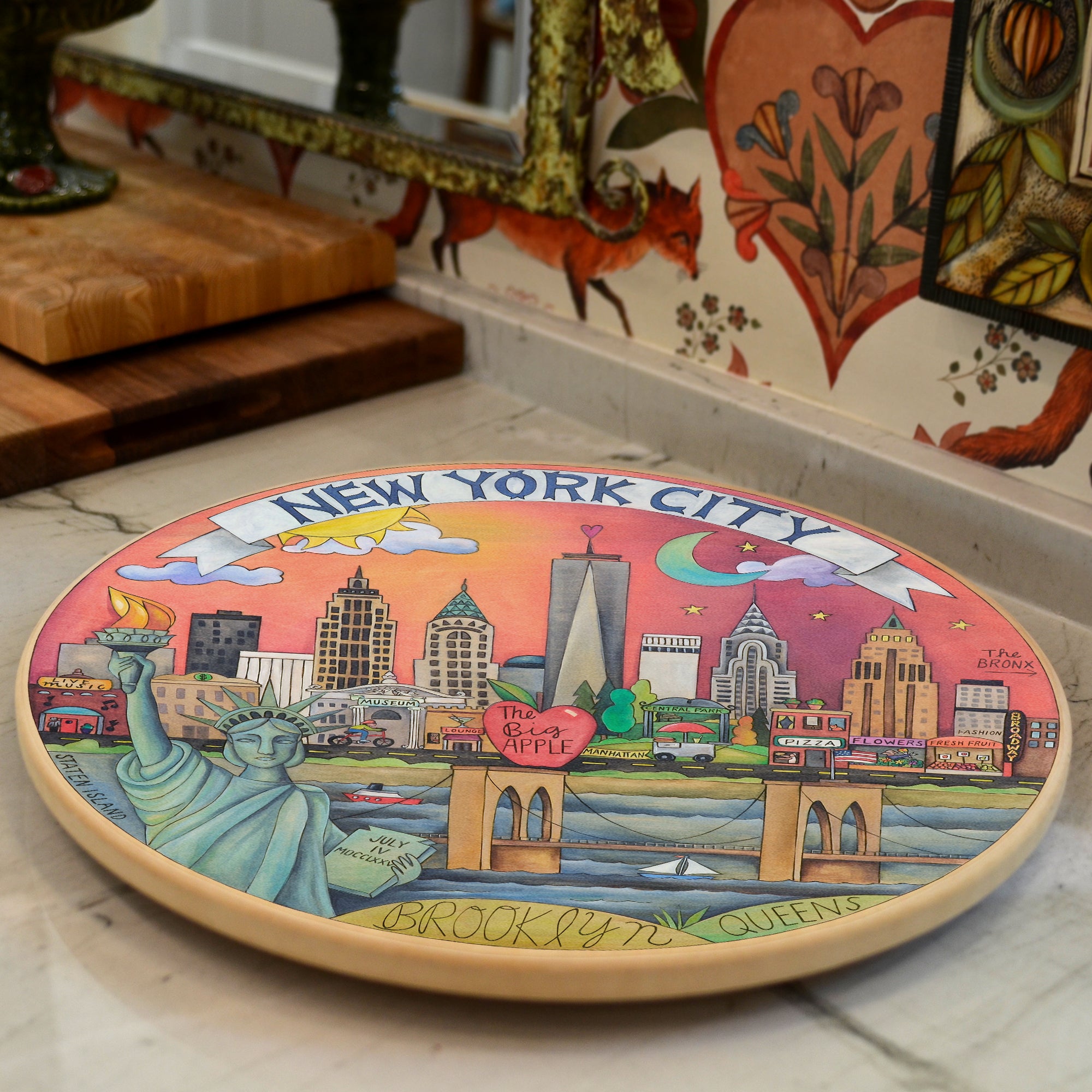 New York City Lazy Susan | 