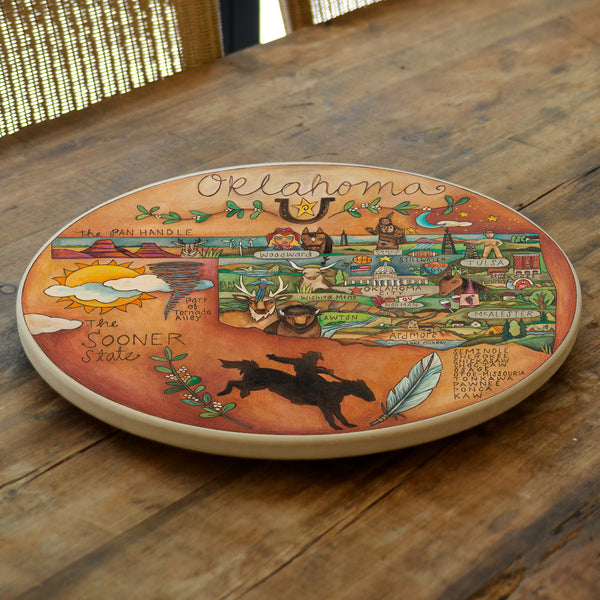 Oklahoma Lazy Susan | "Okie Dokie"