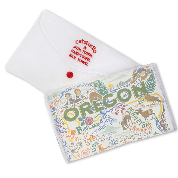 Oregon Dish Towel