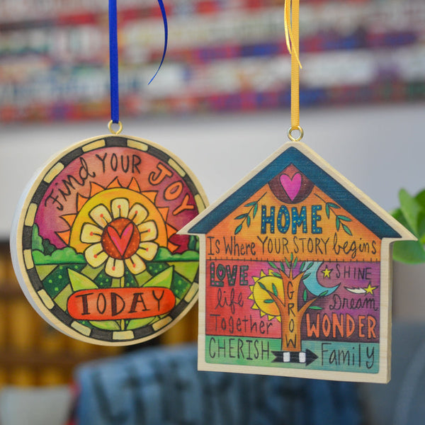 "Chez Vous" House Ornament
